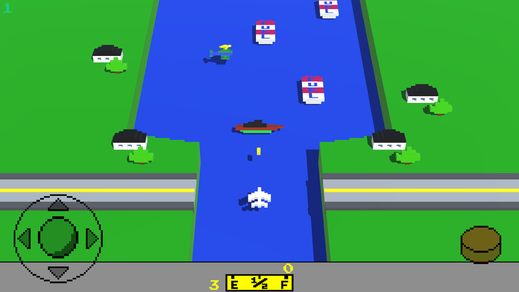 River Flight Retro Game - عکس بازی موبایلی اندروید