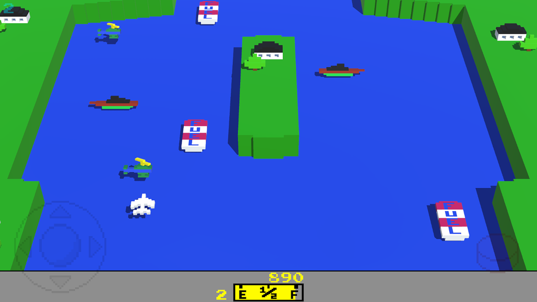 River Flight Retro Game - عکس بازی موبایلی اندروید