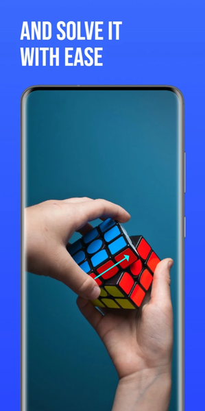 A solver cube app - Image screenshot of android app