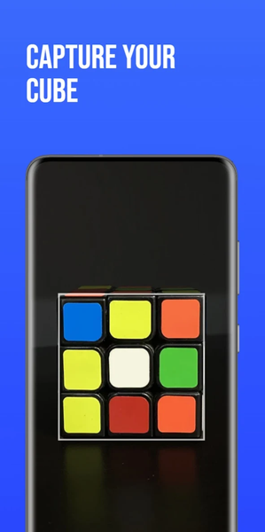 A solver cube app - Image screenshot of android app