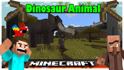 Dinosaur Pet Animals Minecraft Mod - عکس برنامه موبایلی اندروید