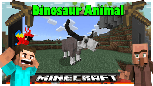 Dinosaur Pet Animals Minecraft Mod - عکس برنامه موبایلی اندروید