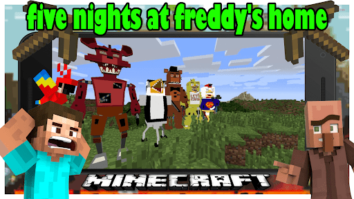 FNAF AR Minecraft Game Mod Map for Android - Download