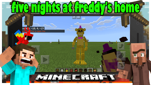 FNAF AR Minecraft Game Mod Map for Android - Download