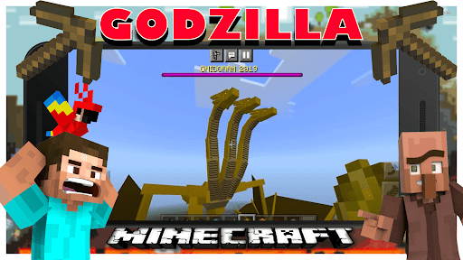 Godzilla Game Mod Minecraft - عکس برنامه موبایلی اندروید