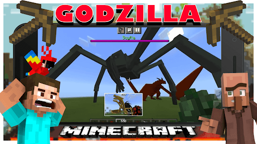 Godzilla Game Mod Minecraft - عکس برنامه موبایلی اندروید