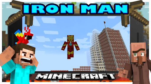 Iron Man Addon Game Mod MCPE - عکس برنامه موبایلی اندروید