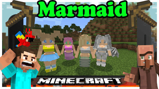 Marmaid secrets game Minecraft mod - عکس برنامه موبایلی اندروید