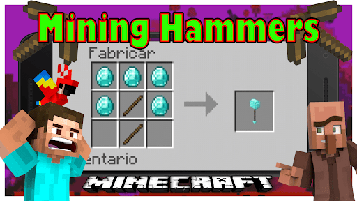 Drill Hammer Mod Minecraft PE - عکس برنامه موبایلی اندروید