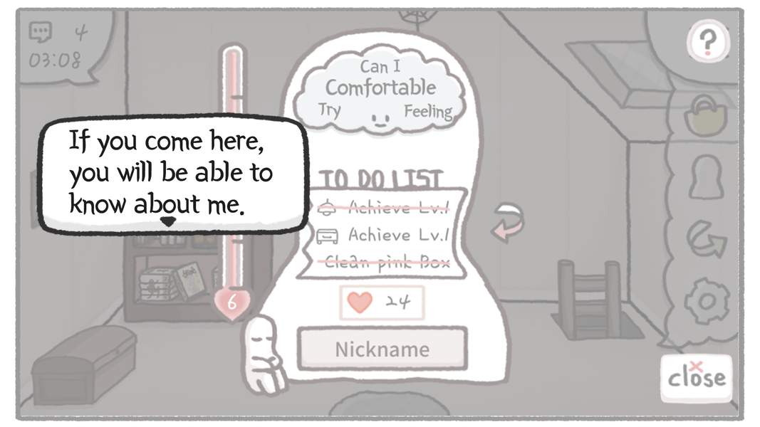 Rainy attic room - عکس بازی موبایلی اندروید