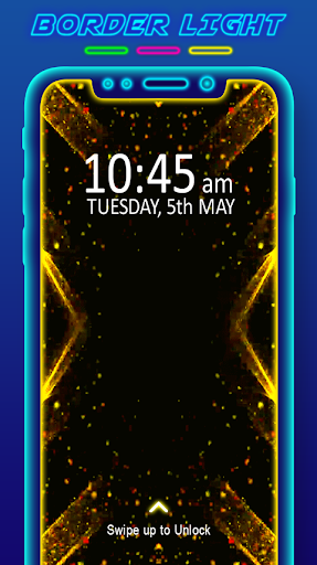 Border light wallpaper iphone