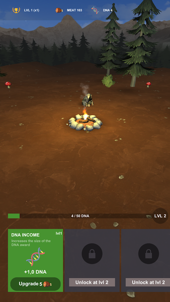 Idle Human Evolution - Gameplay image of android game