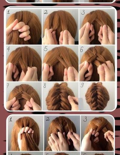 Braid Hairstyles Tutorial - Image screenshot of android app