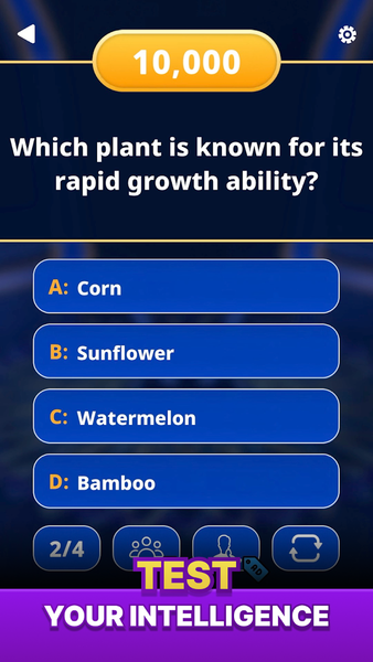 Millionaire 2026 Quiz & Trivia - Gameplay image of android game
