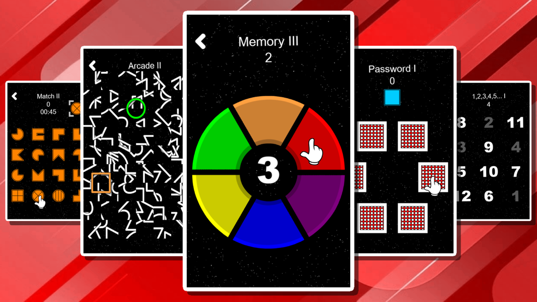 Pastimes Minigames Braintests - Gameplay image of android game