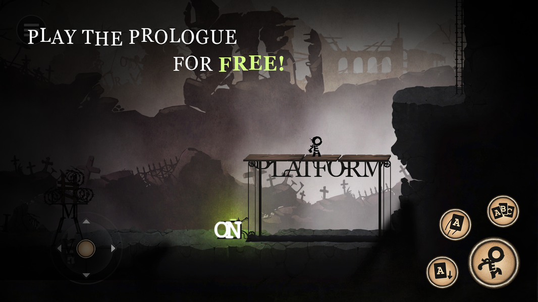 Typoman Remastered - Gameplay image of android game