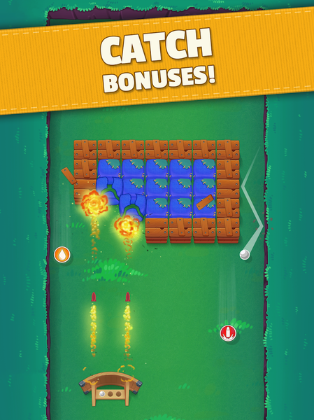 Bouncefield: Brick Breaker - عکس برنامه موبایلی اندروید