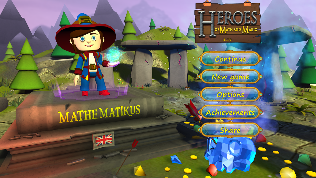 Heroes of Math and Magic - Gameplay image of android game