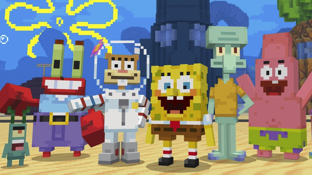 Mods SpongeBob for Minecraft - Gameplay image of android game