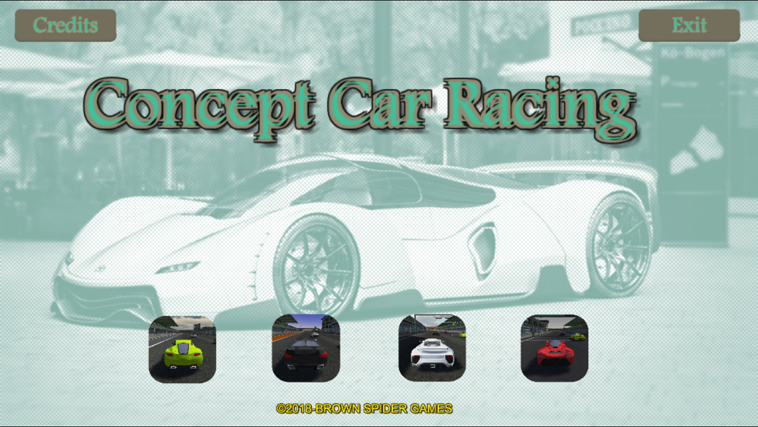 Concept Car Racing - عکس برنامه موبایلی اندروید