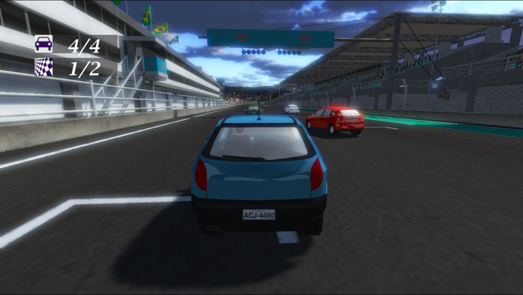 BR Racing ۲۰۰۸ - عکس بازی موبایلی اندروید