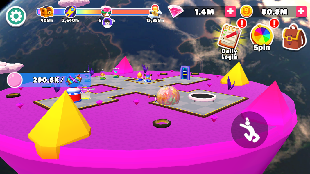 Bubble Master: Jump Higher - عکس بازی موبایلی اندروید