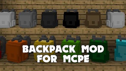 Backpack Mod for Minecraft PE - Image screenshot of android app