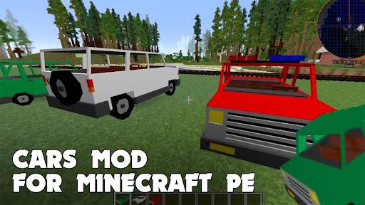 Car Mod for Minecraft PE - Image screenshot of android app