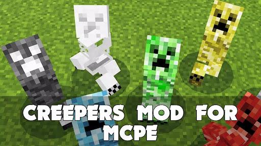 Creeper Mod for Minecraft PE - Image screenshot of android app