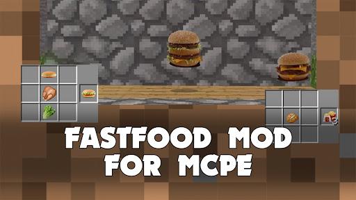 Fast Food Mod for Minecraft PE - Image screenshot of android app