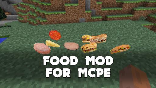 Food Mod for Minecraft PE - Image screenshot of android app