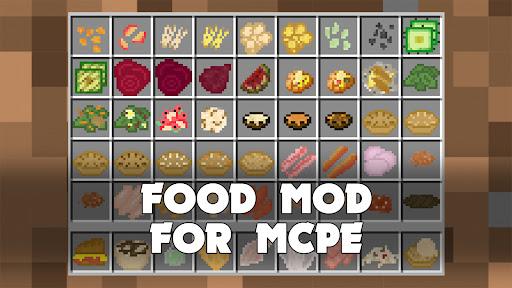 Food Mod for Minecraft PE - Image screenshot of android app