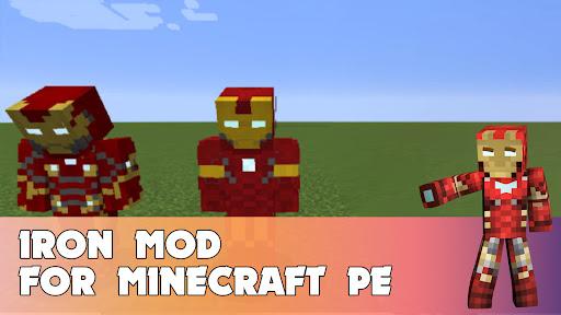 Iron Mod for Minecraft PE - عکس برنامه موبایلی اندروید