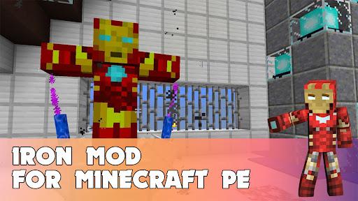 Iron Mod for Minecraft PE - Image screenshot of android app