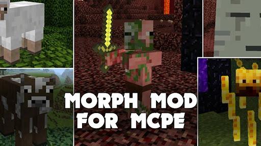 Morph Mod for Minecraft PE - عکس برنامه موبایلی اندروید
