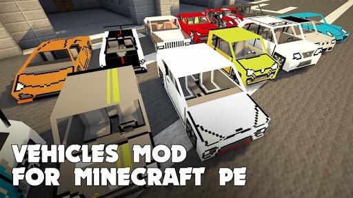 Vehicles Mod for Minecraft PE - Image screenshot of android app