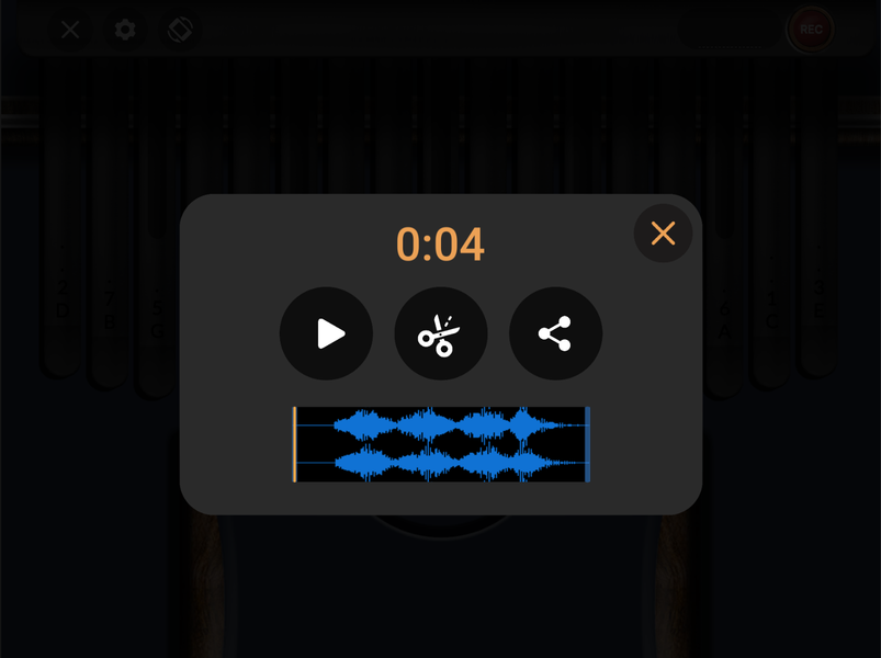 Real Kalimba - عکس برنامه موبایلی اندروید