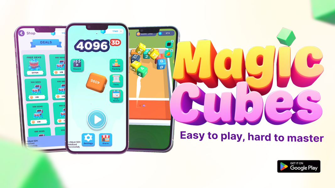 Magic Cubes - Gameplay image of android game