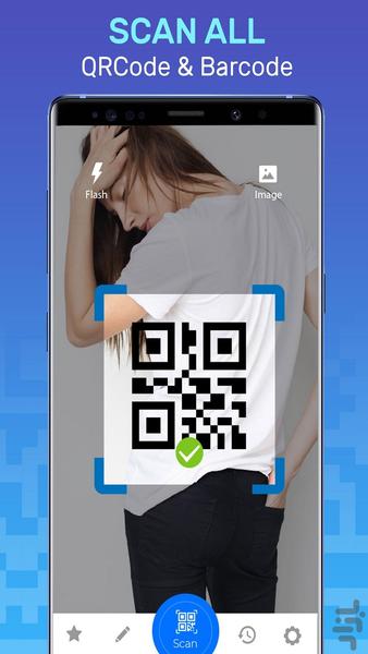 Scan,QRCode,barcode,bar kode - Image screenshot of android app