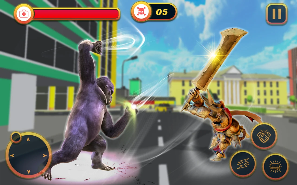 Angry Flying Gorilla - Image screenshot of android app