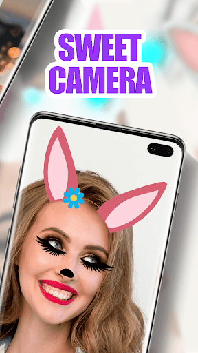 Bunny Face Camera - Image screenshot of android app