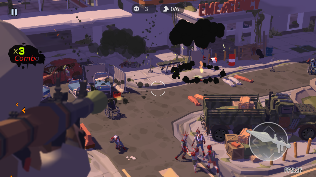 Zombie Battlefield - عکس بازی موبایلی اندروید