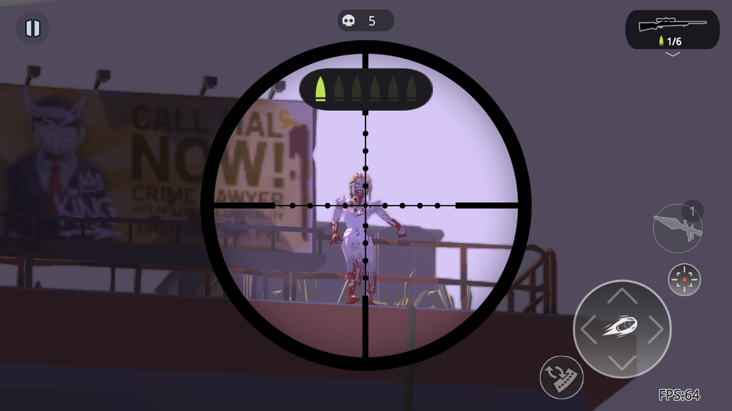 Zombie Battlefield - عکس بازی موبایلی اندروید