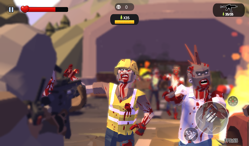 Zombie Battlefield - عکس بازی موبایلی اندروید