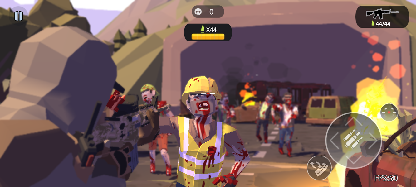 Zombie Battlefield - عکس بازی موبایلی اندروید
