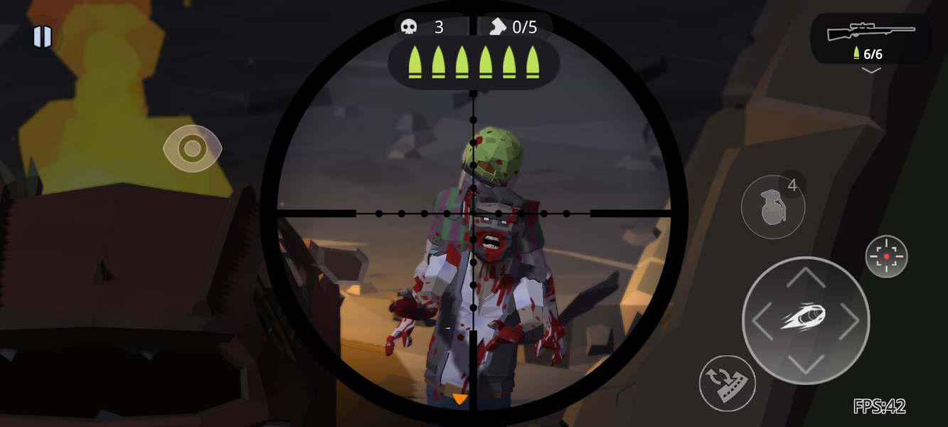 Zombie Battlefield - عکس بازی موبایلی اندروید