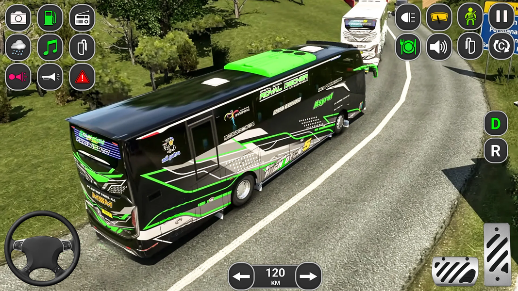 Bus Driving Simulator City Bus - Gameplay image of android game