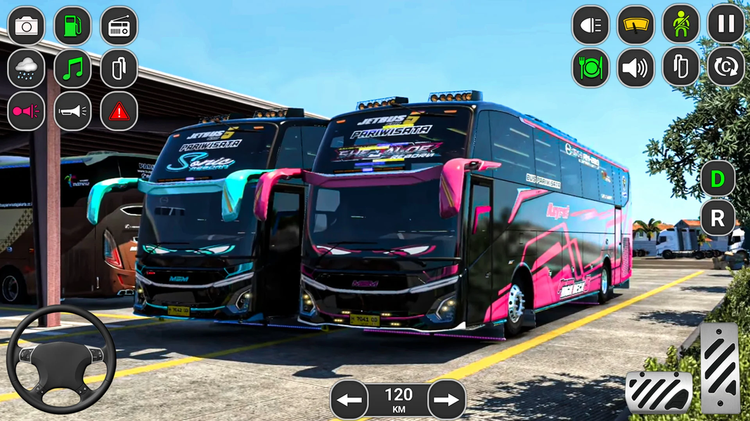 Bus Driving Simulator City Bus - Gameplay image of android game