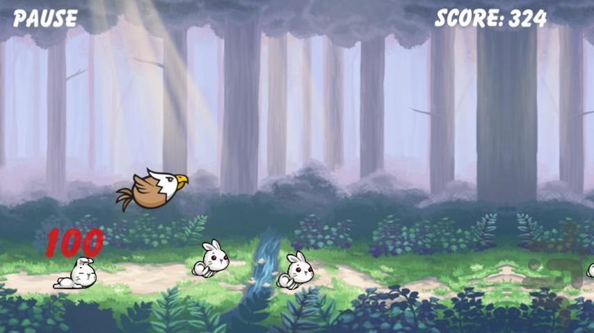 عقاب و خرگوش - عکس بازی موبایلی اندروید