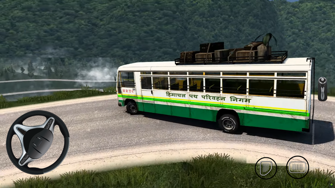 Indian Bus Simulator Game 3D - Gameplay image of android game